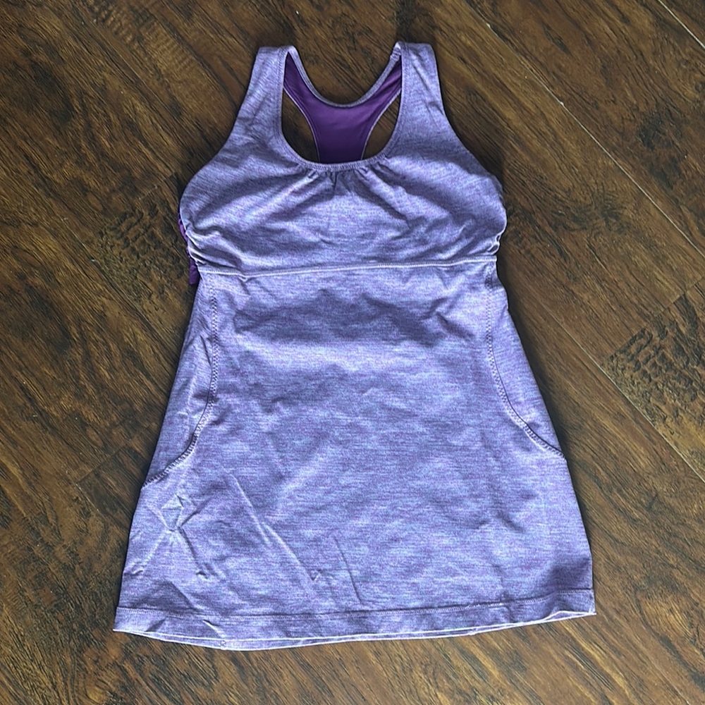Lululemon Active Racerback Tank Top Size 8